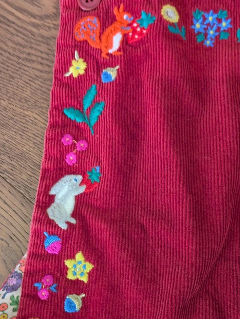 Mini Boden bright red
